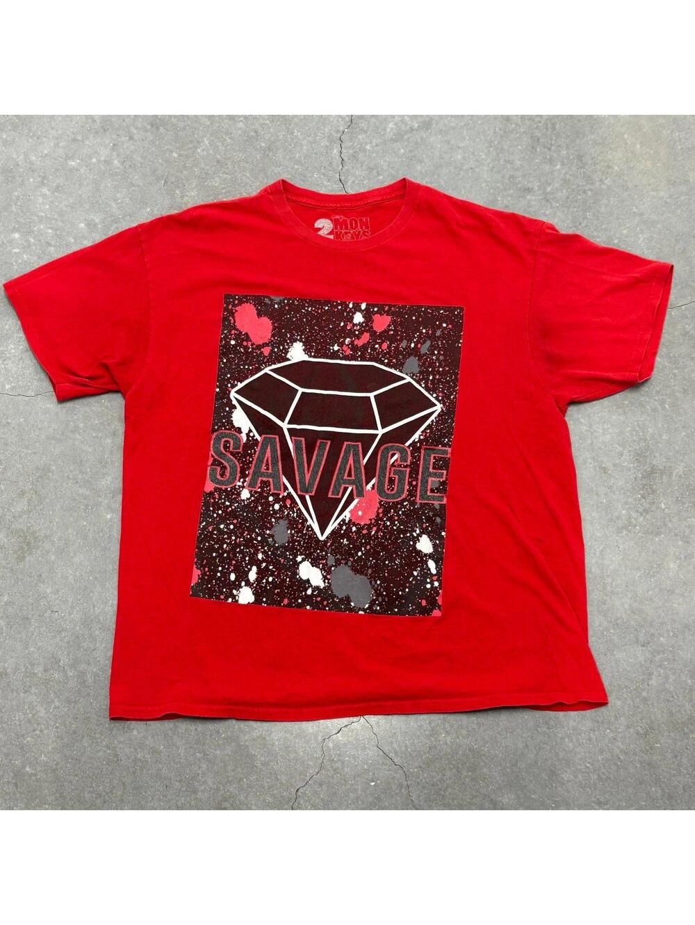 2Monkeys Savage Diamond T Shirt